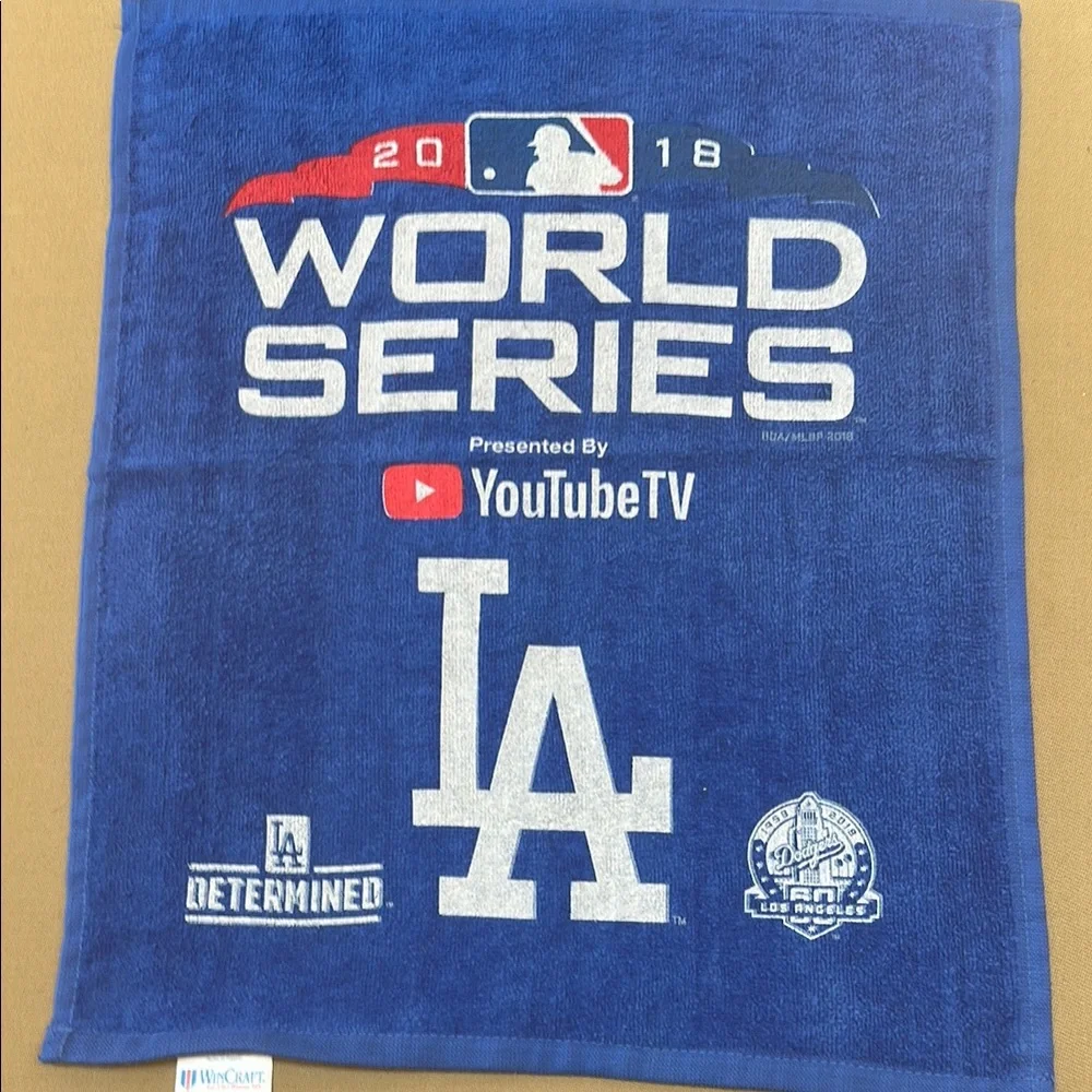Los Angeles Dodgers Blue World Series Towel 2018